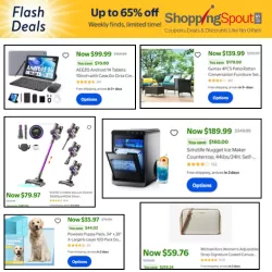 Walmart flash sale 65% off